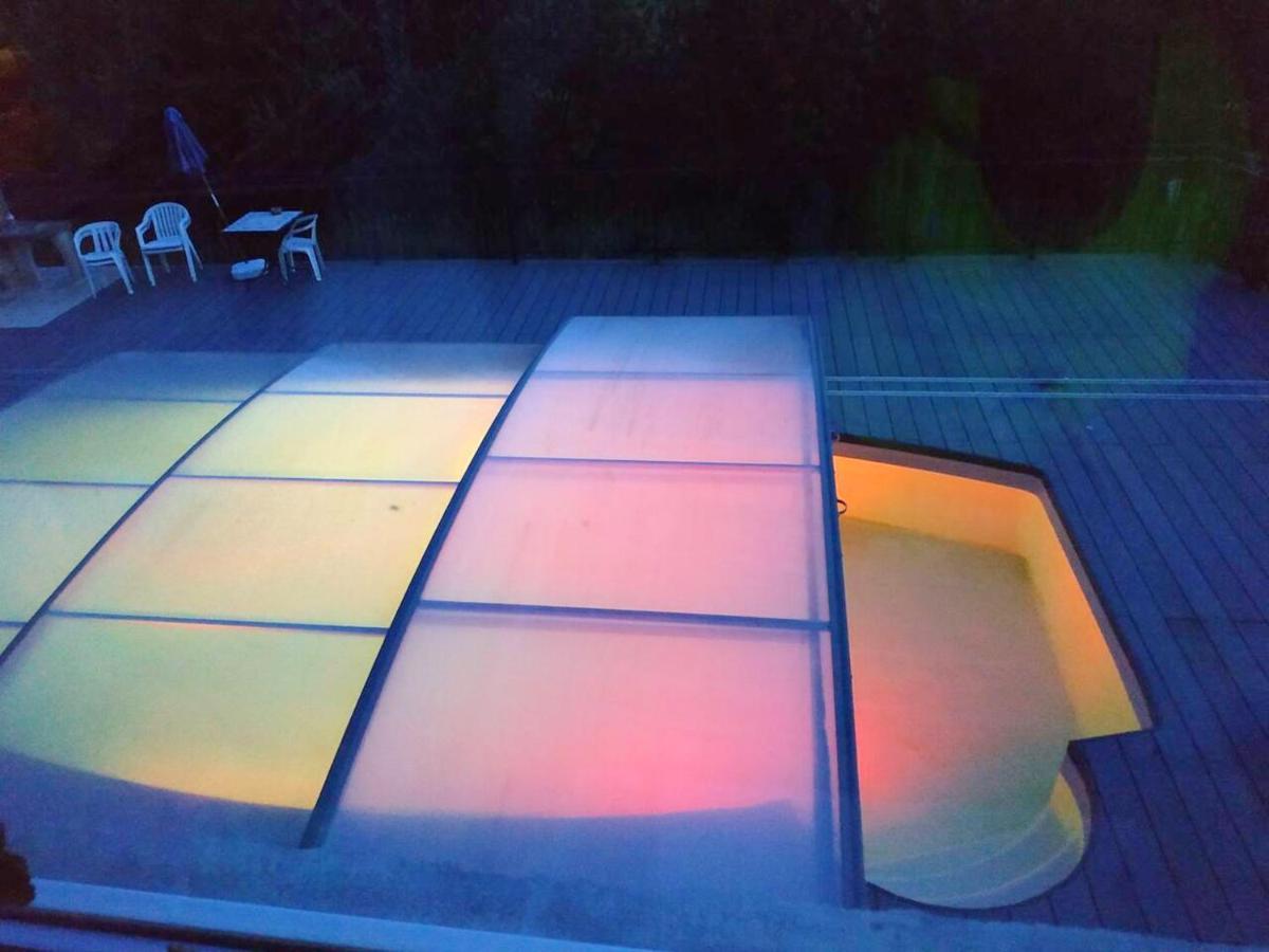 Chalet Chaleureux A Louatre Avec Piscine Partagee Exterior foto